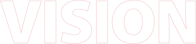vision text outline