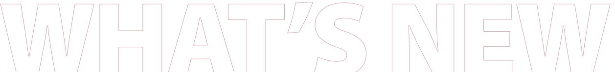 whats new text outline
